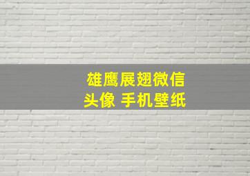 雄鹰展翅微信头像 手机壁纸